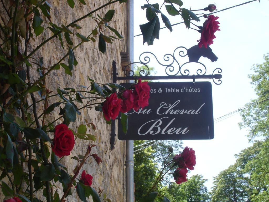 Au Cheval Bleu Acomodação com café da manhã Fontenay-près-Vézelay Exterior foto
